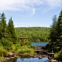 <palign=center> Parc national La Mauricie, le lac Bouchard